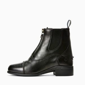 Ariat Devon IV Black Leather Paddock Boots Kids Riding Boots Girls Youth size 3